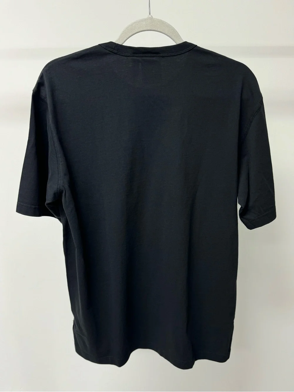 Adidas Front Logo Crew Neck T-Shirt in Black, Size M‎
